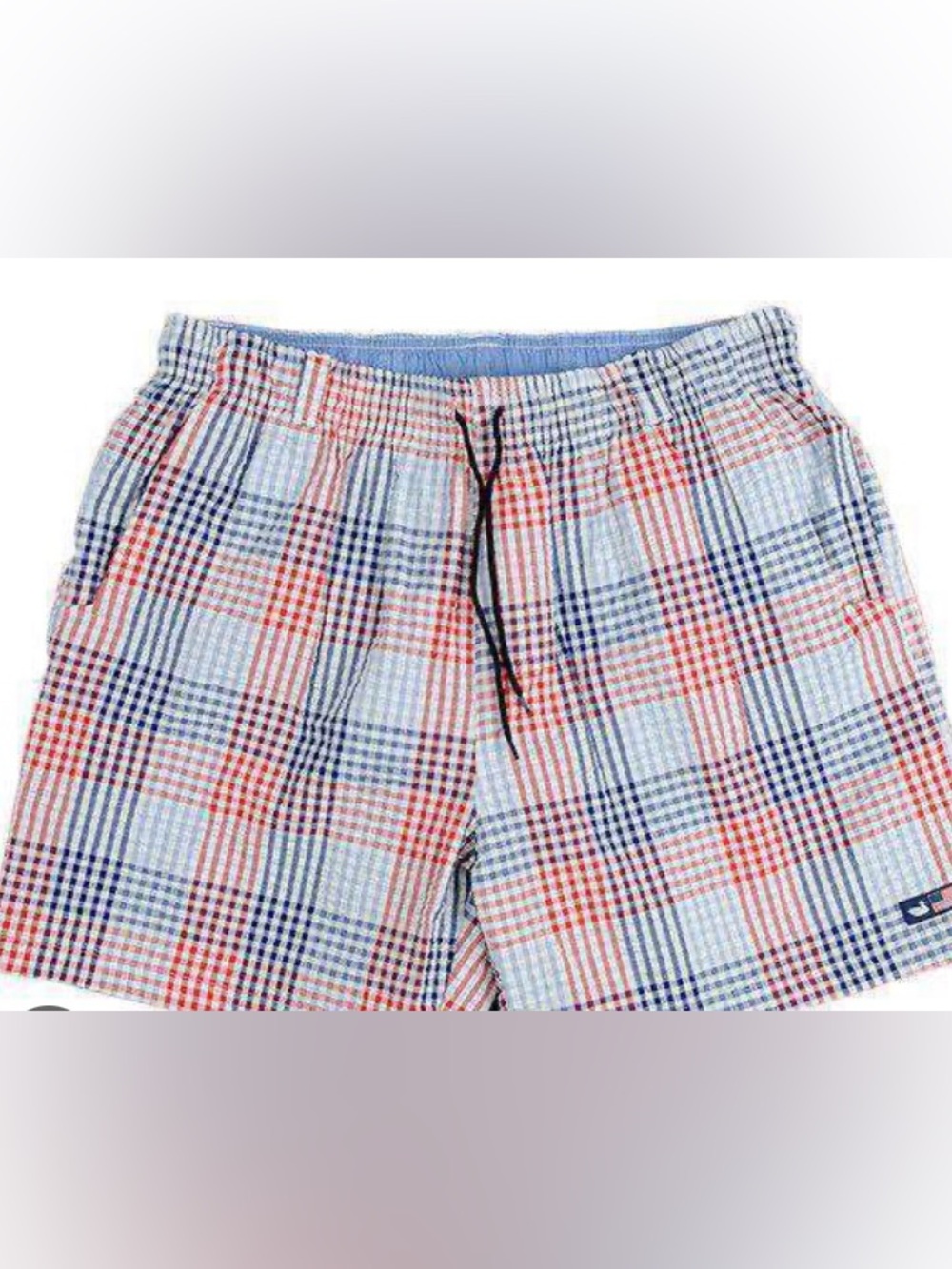 Southern Marsh Swim Trunks- Red, Blue, White
